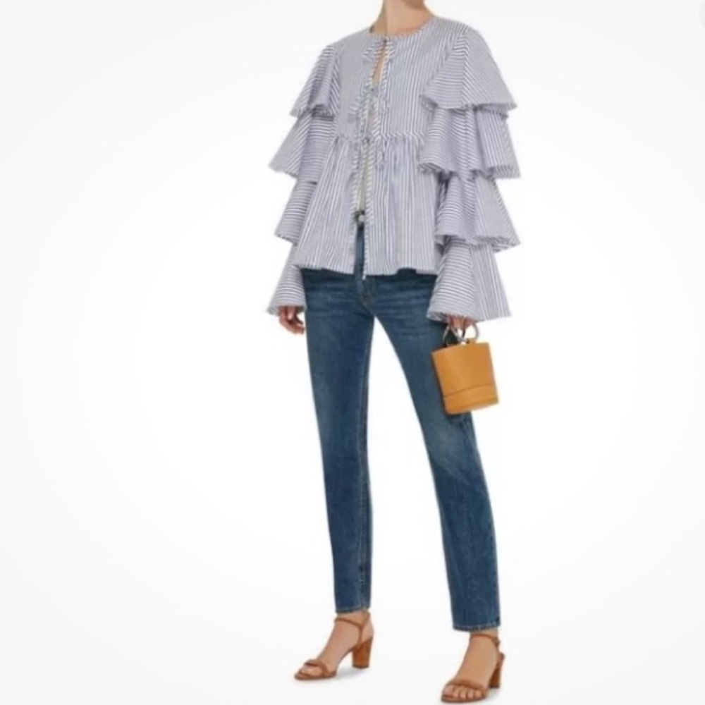 HAUTE ROGUE ruffled blouse - Picture 7 of 13